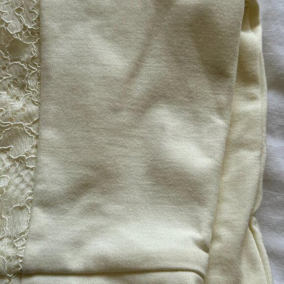 NWOT EVER NEW Melbourne Cross-Neck Bandage Mini Dress with Lace Detailing - Picture 6 of 15